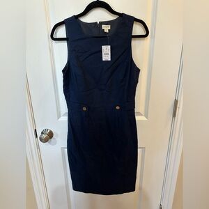 NWT J. Crew Midnight Blue Dress